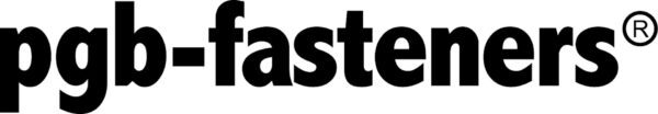Logo pgb-fasteners zwart