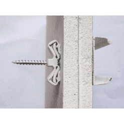 Hollewandplug dwarsdoorsende gipswand