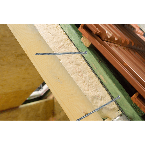 Dakbouwschroeven 8x225 T40 Zn 50 stuks - Afbeelding 2