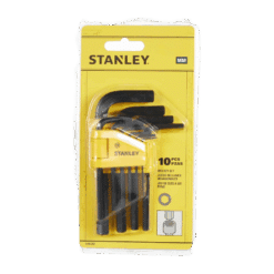 Stanley inbussleutelset 10-delig 1,5-10mm